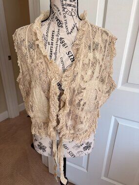 Magnolia Pearl Idahlia Vest #081 Moonlight NWT